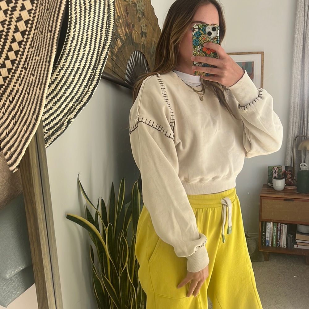 We the Free Cropped Sweatshirt